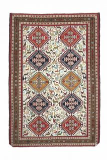 4x6 Vintage Kilim Kilim Area Rug - Thumbnail