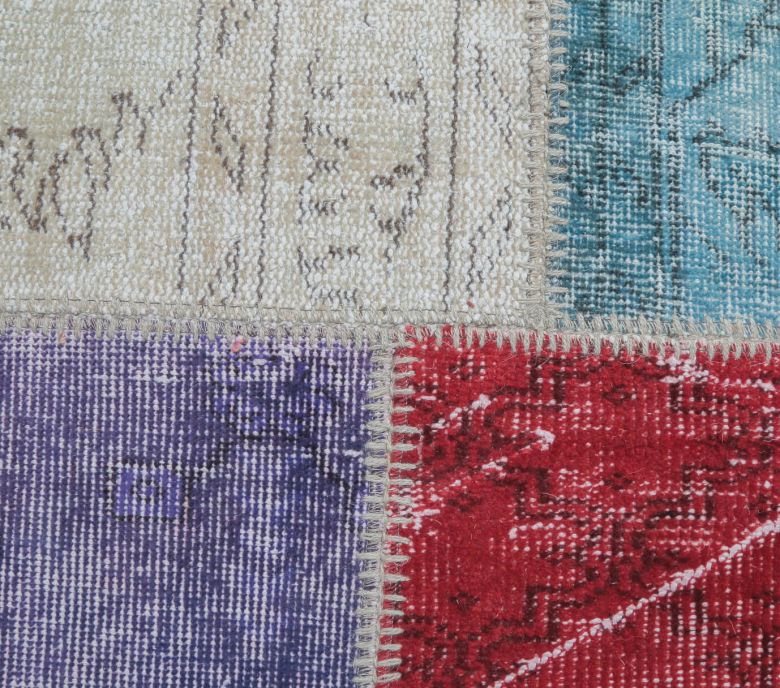 4x6 Vintage Patchwork Area Rug