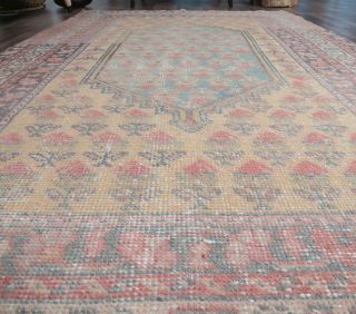 4x7 Antique Handmade Area Rug - Thumbnail