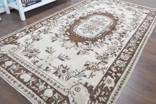 4x7 Handmade Vintage Area Rug - Thumbnail