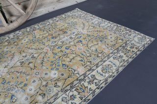 4x7 Handmade Antique Area Rug - Thumbnail