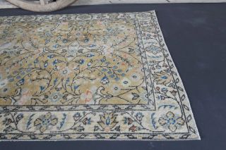 4x7 Handmade Antique Area Rug - Thumbnail