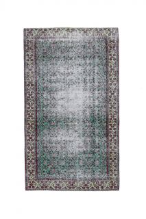 4x7 Handmade Vintage Area Rug - Thumbnail