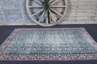 4x7 Handmade Vintage Area Rug - Thumbnail