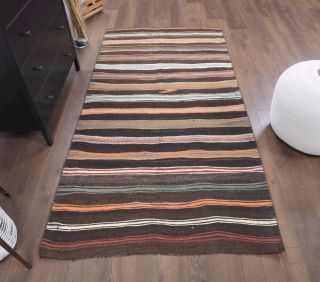 4x7 Handmade Vintage Area Rug - Thumbnail