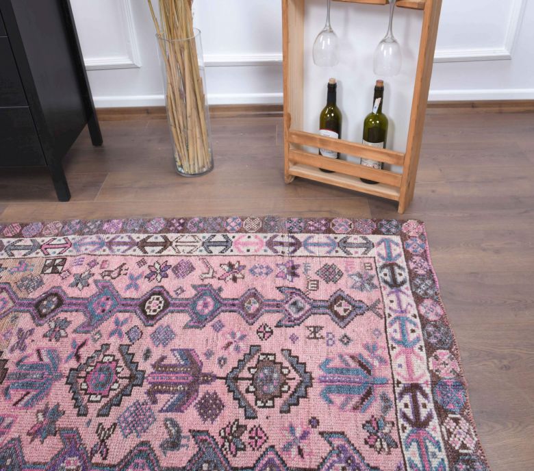 4x7 Original Oushak Vintage Area Rug