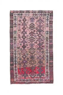 4x7 Original Oushak Vintage Area Rug - Thumbnail