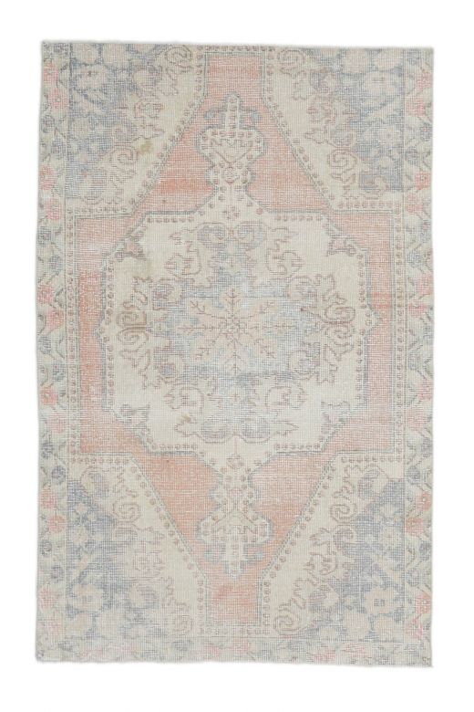 4x7 Vintage Handmade Antique-washed Area Rug