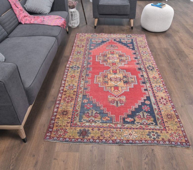 Vintage Anatolian Varosh Area Rug