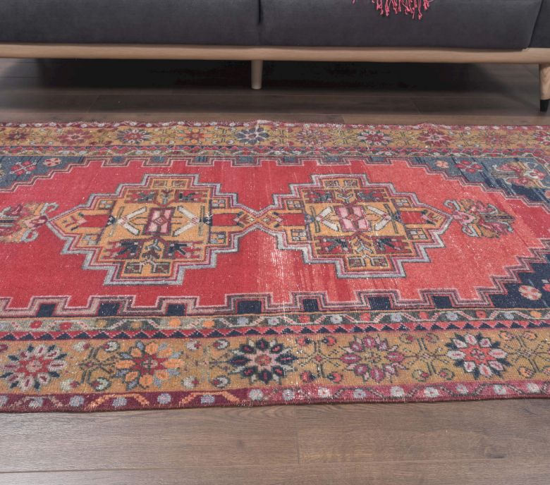 Vintage Anatolian Varosh Area Rug