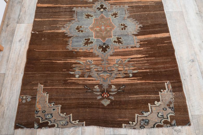 Vintage Area Brown Rug