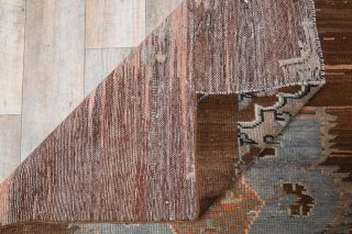 Vintage Area Brown Rug - Thumbnail