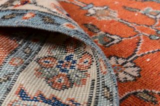 Brunt Orange Vintage Area Rug - Thumbnail