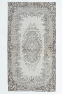 4x7 Vintage Handmade Isparta Area Rug - Thumbnail