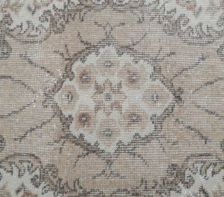 4x7 Vintage Handmade Isparta Area Rug - Thumbnail