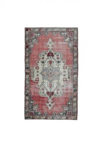 Oriental Vintage Area Rug - Thumbnail