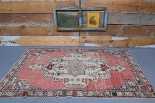 Oriental Vintage Area Rug - Thumbnail