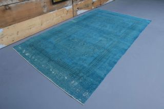 Blue Vintage Area Rug - Thumbnail