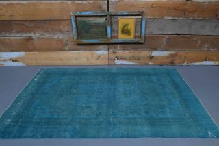 Blue Vintage Area Rug - Thumbnail