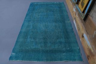 Blue Vintage Area Rug - Thumbnail