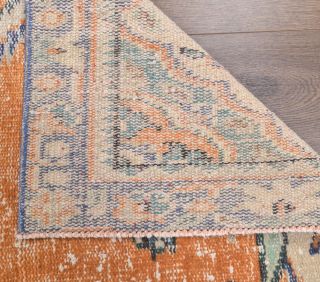 4x7 Vintage Orange Area Rug - Thumbnail