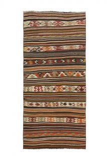 4x8 Handmade Vintage Area Rug - Thumbnail