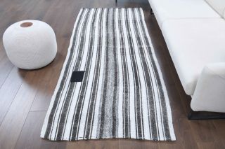 4x8 Handmade Vintage Area Rug - Thumbnail