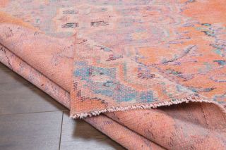 4x8 Handmade Vintage Area Rug - Thumbnail