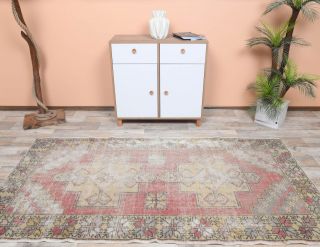 Vintage Red Area Rug - Thumbnail