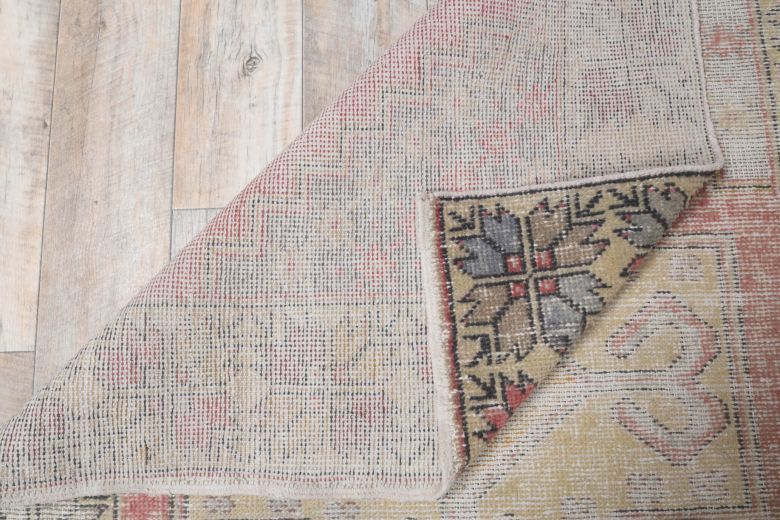 Vintage Red Area Rug