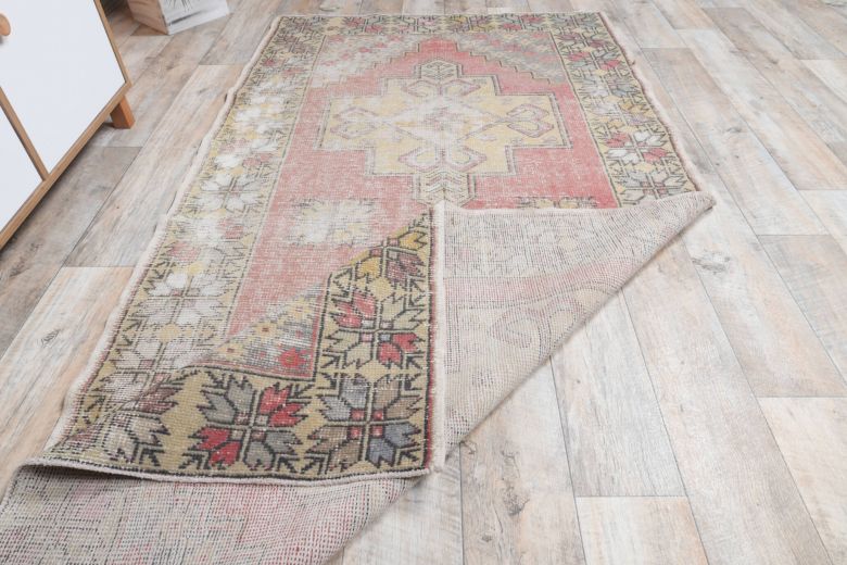 Vintage Red Area Rug