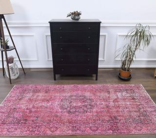 Vintage Purple Rug - Thumbnail