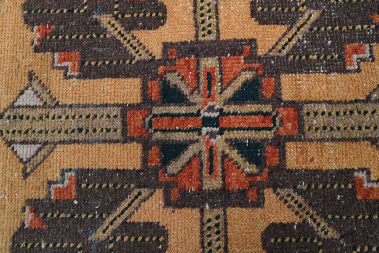 Oushak Vintage Runner Rug