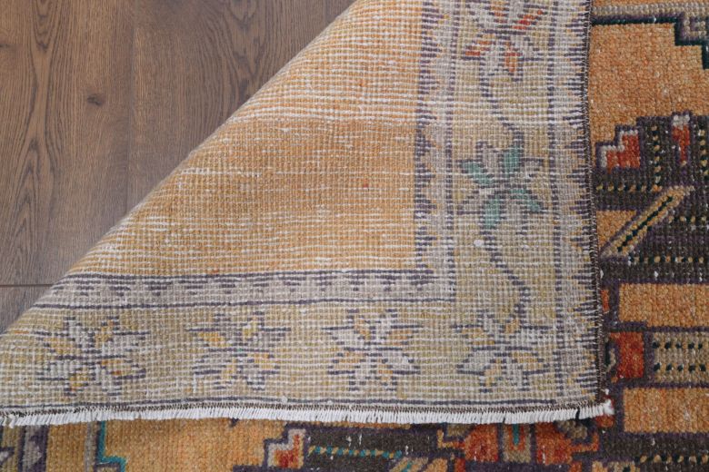 Oushak Vintage Runner Rug