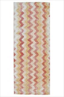 Vintage Zig Zag Runner Rug - Thumbnail