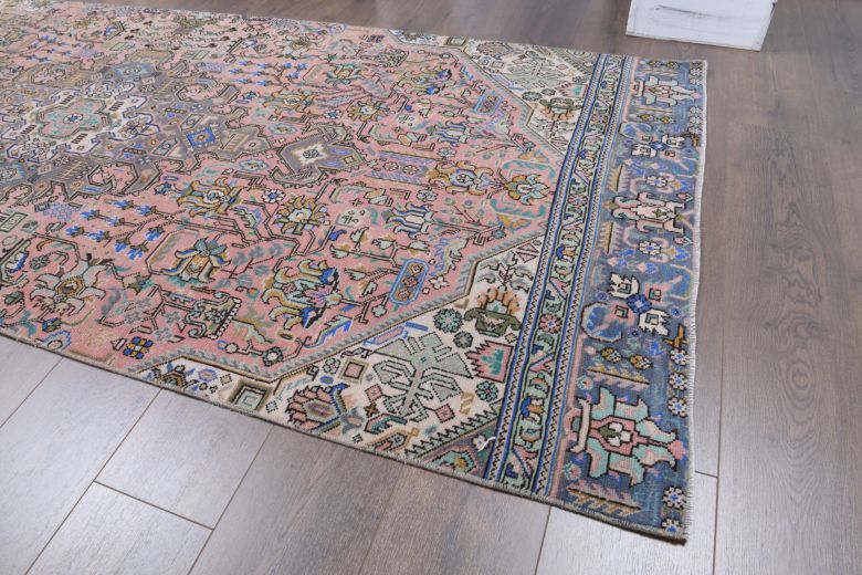 Vintage Wide Runner Rug 