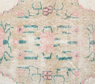 4x9 Wool Vintage Runner Rug - Thumbnail