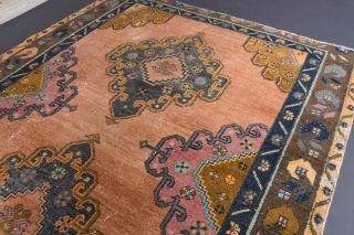 5x10 Handmade Vintage Wide Runner Rug - Thumbnail