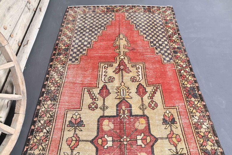 Genuine Wide Vintage Oushak Runner