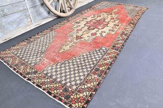 Anatolian Genuine Wide Vintage Oushak Runner - Thumbnail