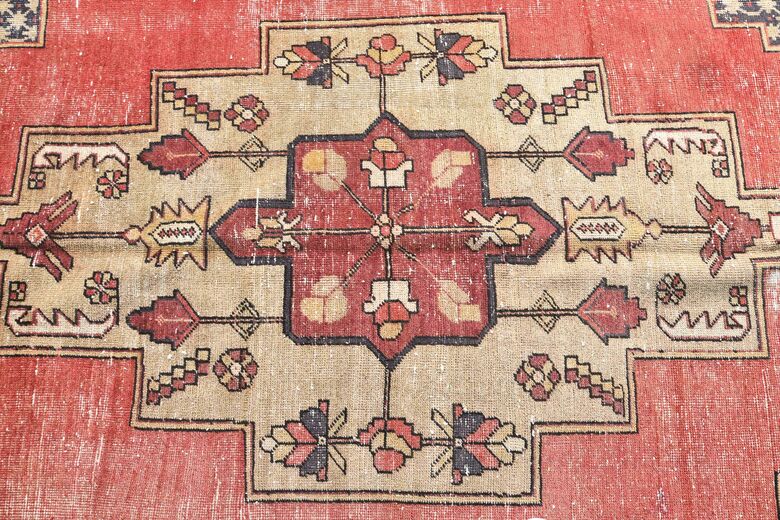 Anatolian Genuine Wide Vintage Oushak Runner
