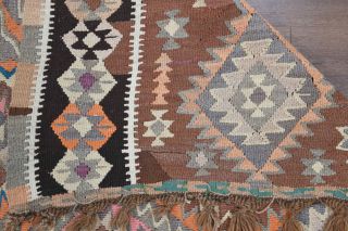 5x11 Wool Vintage Wide Runner Rug - Thumbnail