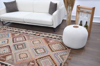 5x11 Wool Vintage Wide Runner Rug - Thumbnail