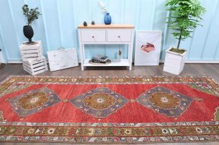 Vintage Wide Runner Rug - Thumbnail