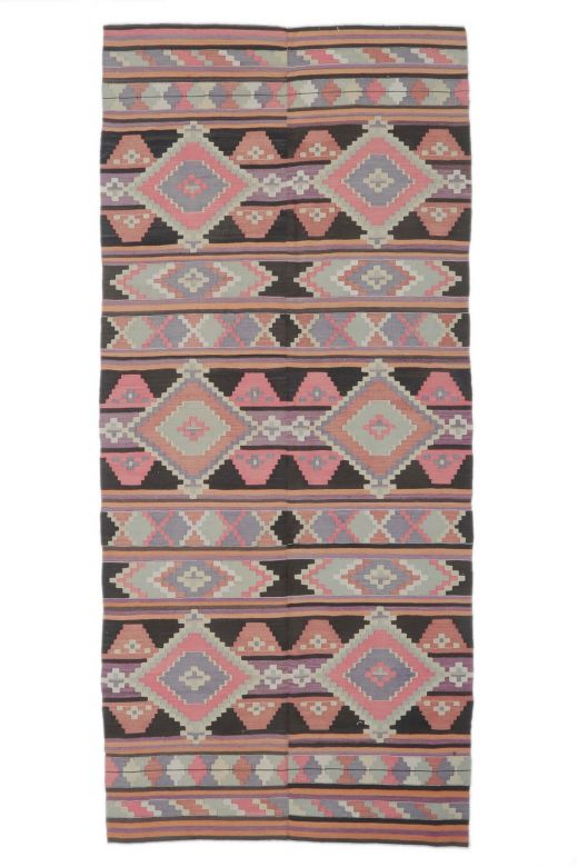 5x12 Vintage Oversized Kilim Wide Runner Rug