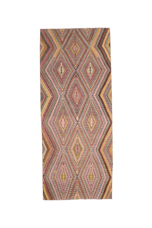 5x12 Wool Vintage Runner Rug