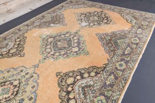 5x13 Handmade Vintage Wide Runner Rug - Thumbnail