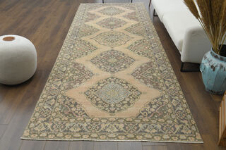 5x13 Wide Turkish Runner Rug - Thumbnail