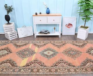 Vintage Wide Runner Rug - Thumbnail