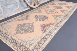 5x13 Wool Vintage Runner Rug - Thumbnail